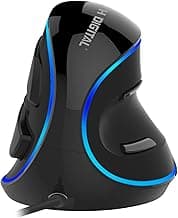 J-Tech Digital V628 vertical mouse product photo used in Ergonomic Mouse for Wrist Pain (2026)