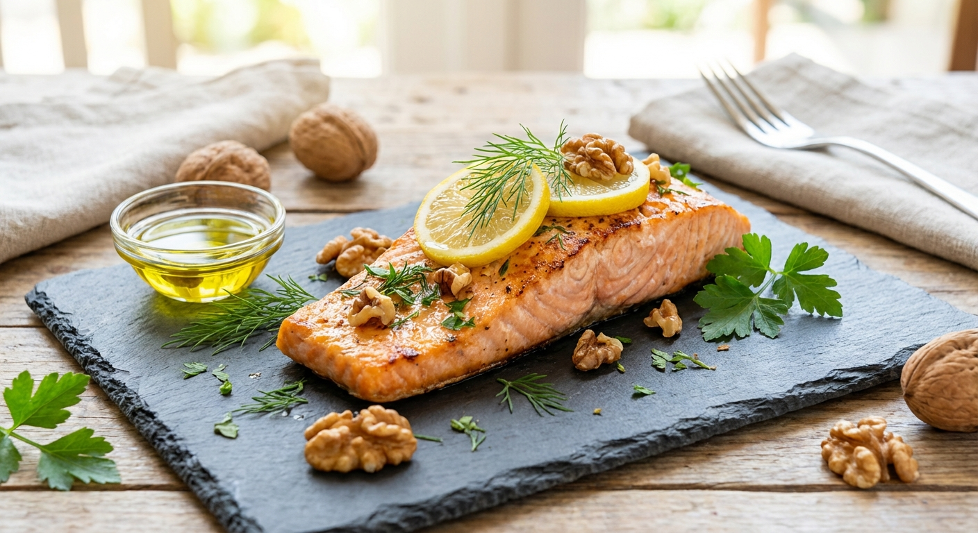 Wild salmon rich in omega-3 fatty acids — a top anti-inflammatory food
